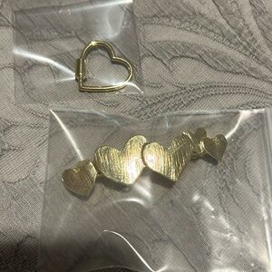 Heart Hair Clip & key chain